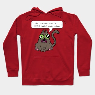 Displeased Cat Hoodie